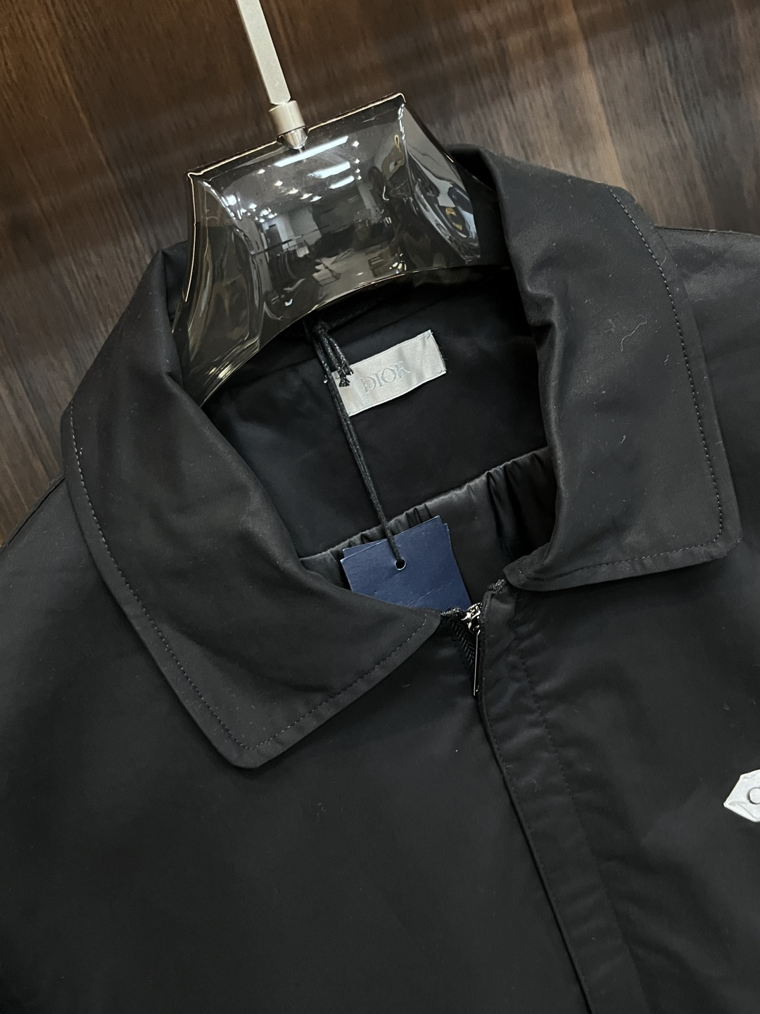 Dior Male Jacket Cotton Black S