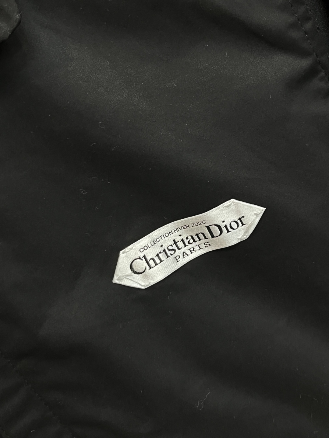 Dior Male Jacket Cotton Black S