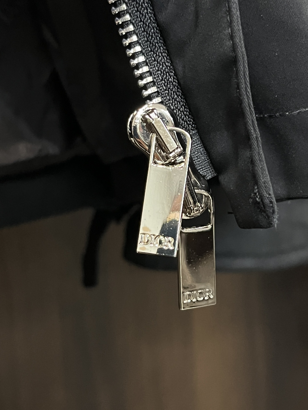 Dior Male Jacket Cotton Black S
