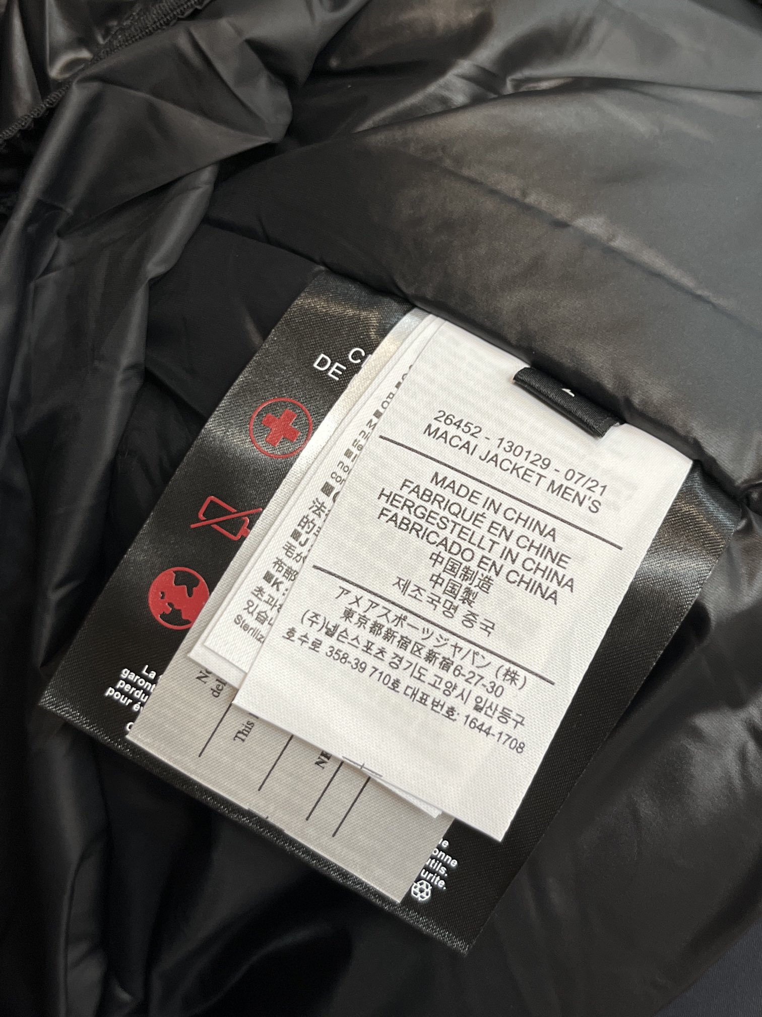 Arcteryx Couple Down Jacket White Duck Down Black Hooded S-m-l-xl
