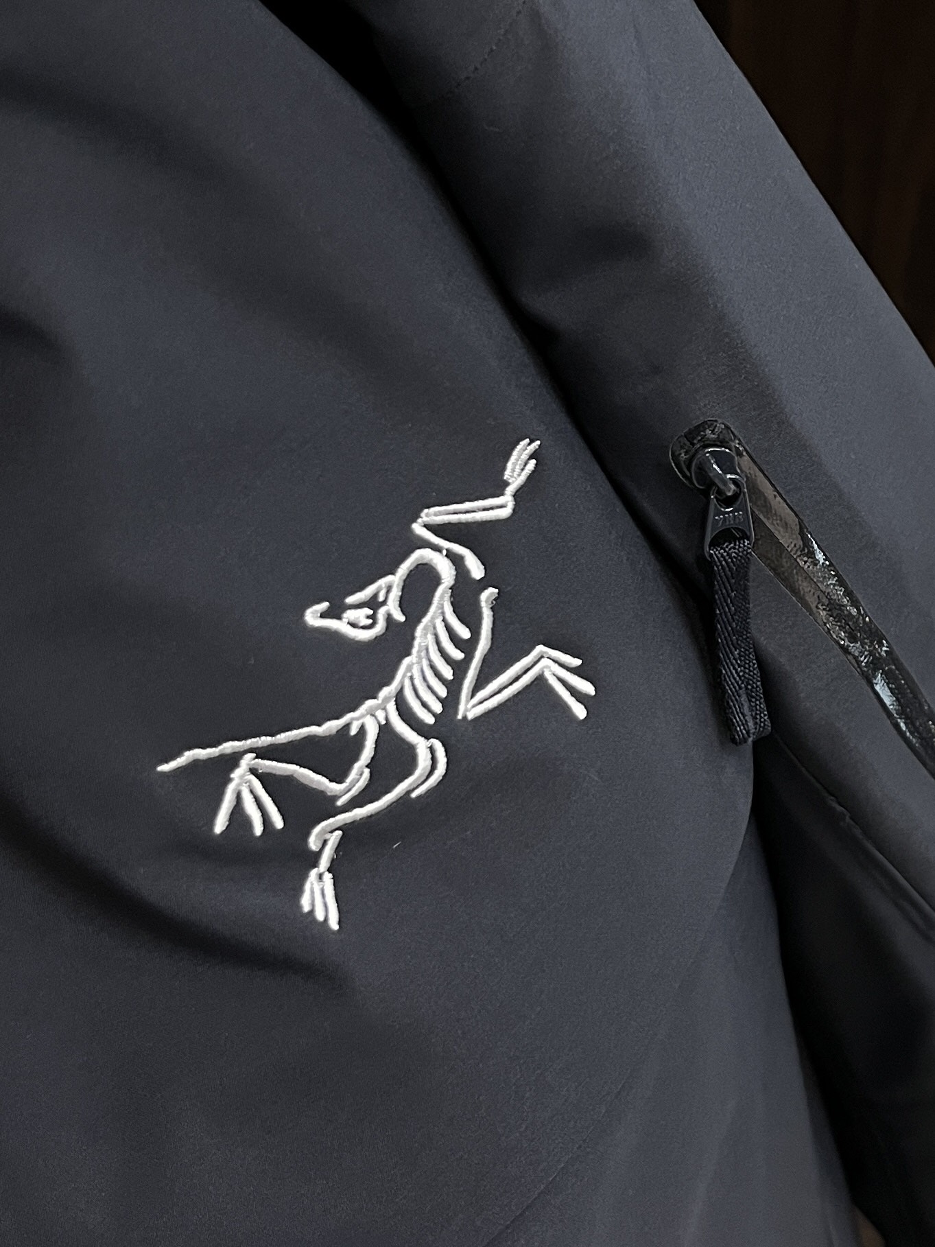 Arcteryx Couple Down Jacket White Duck Down Black Hooded S-m-l-xl