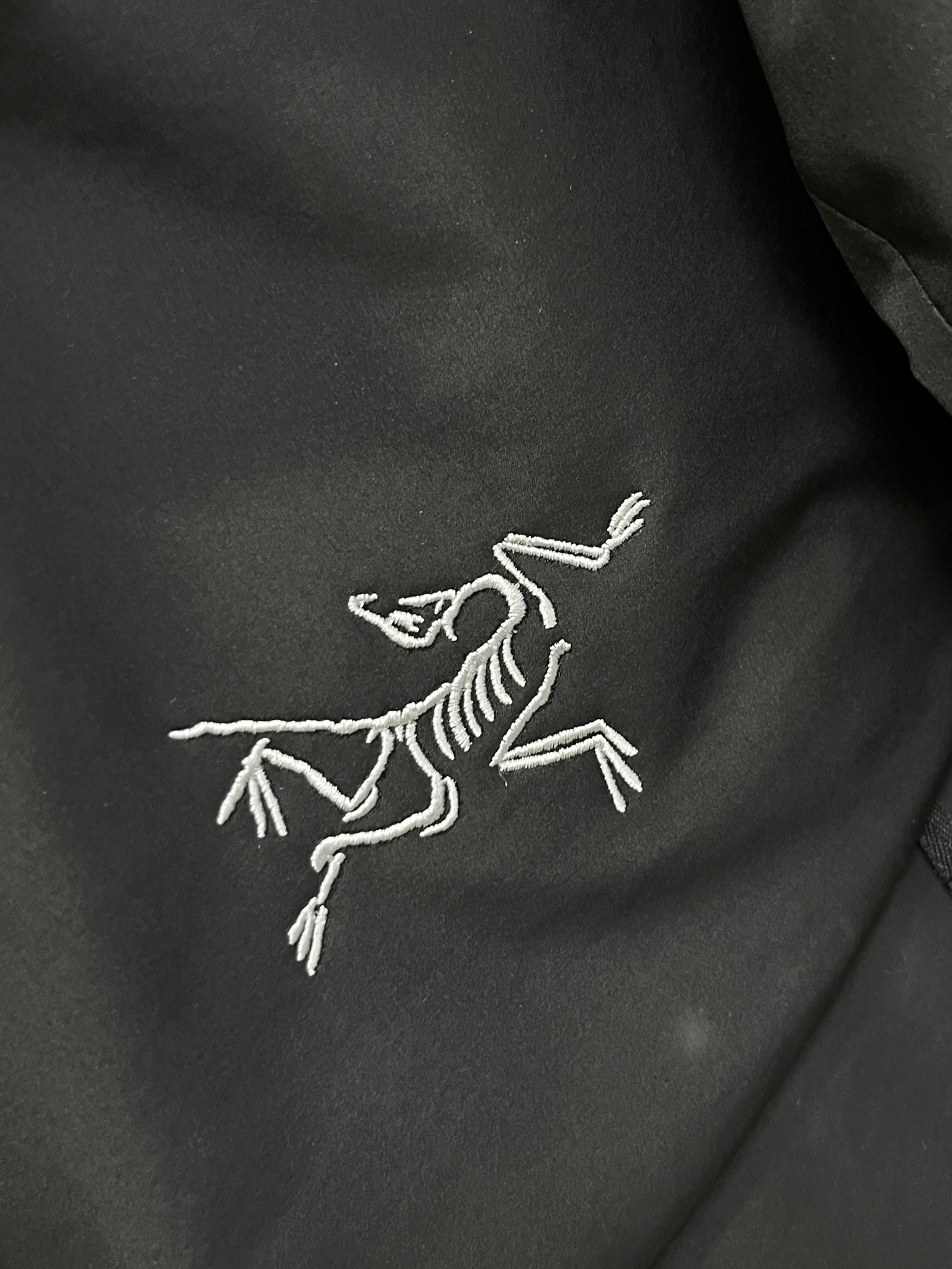 Arcteryx Couple Down Jacket White Duck Down Black Hooded S-m-l-xl