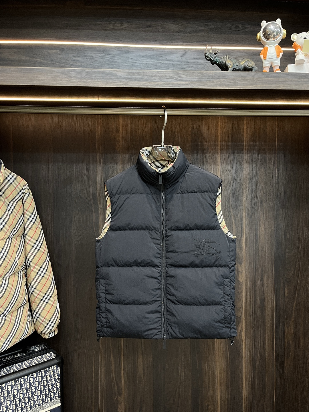 Burberry Male Down Jacket Cotton Slim Fit M-l-xl