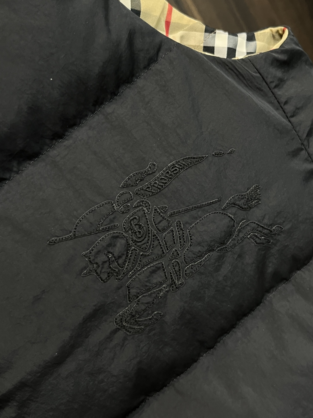 Burberry Male Down Jacket Cotton Slim Fit M-l-xl
