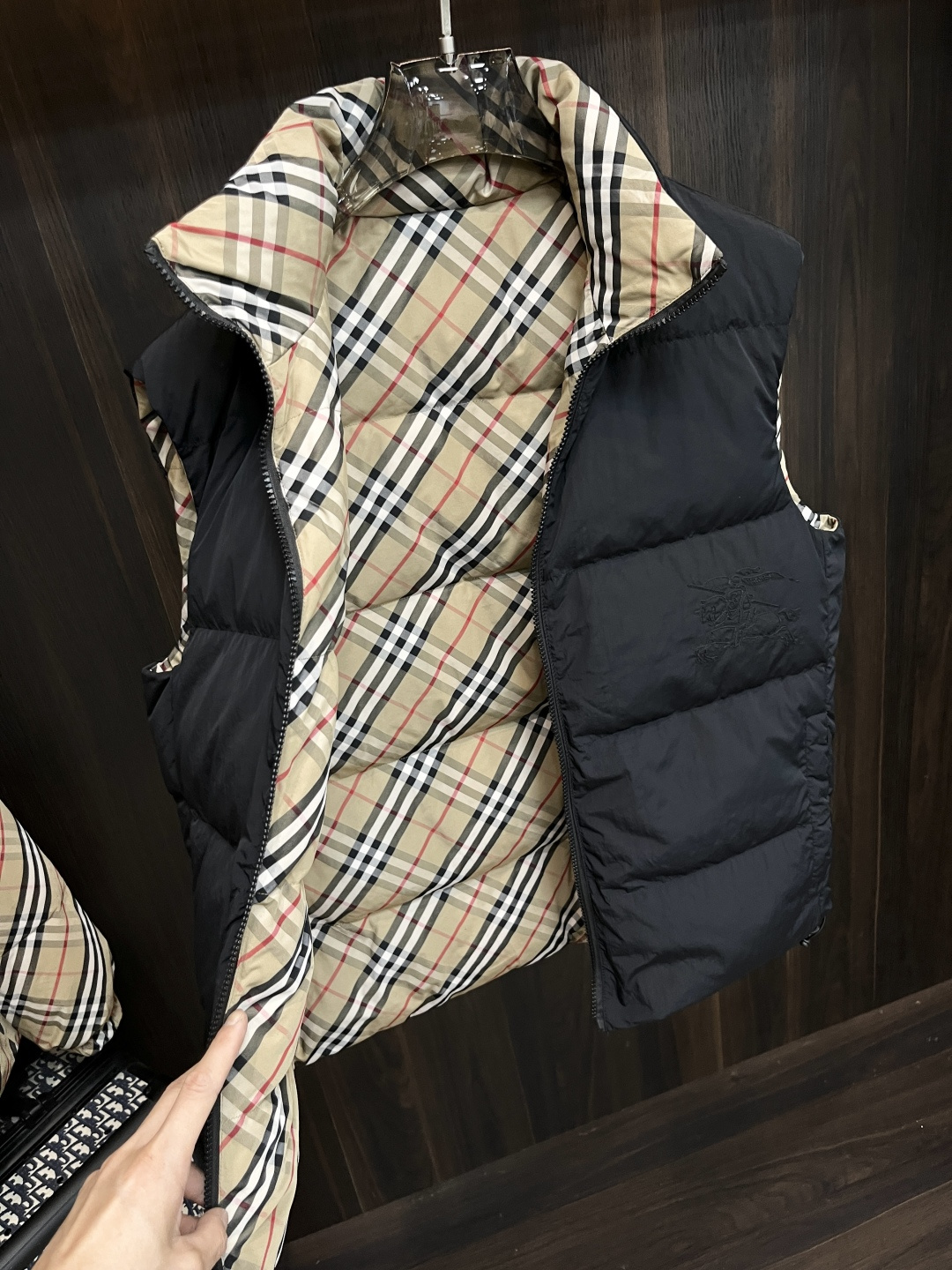 Burberry Male Down Jacket Cotton Slim Fit M-l-xl