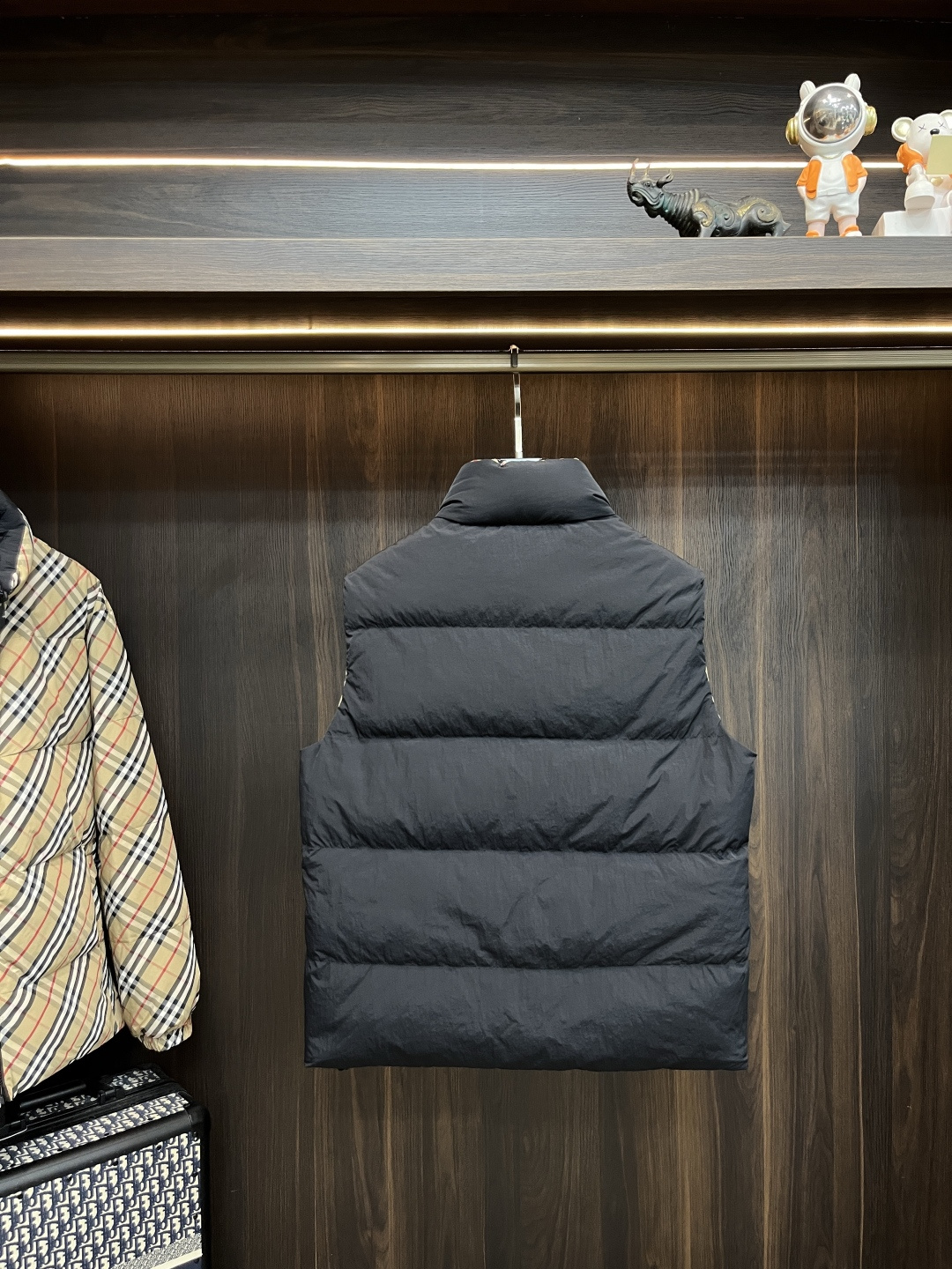 Burberry Male Down Jacket Cotton Slim Fit M-l-xl