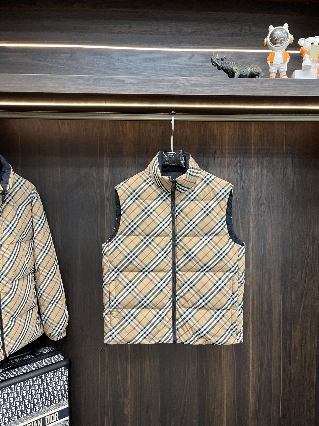 Burberry Male Down Jacket Cotton Slim Fit M-l-xl