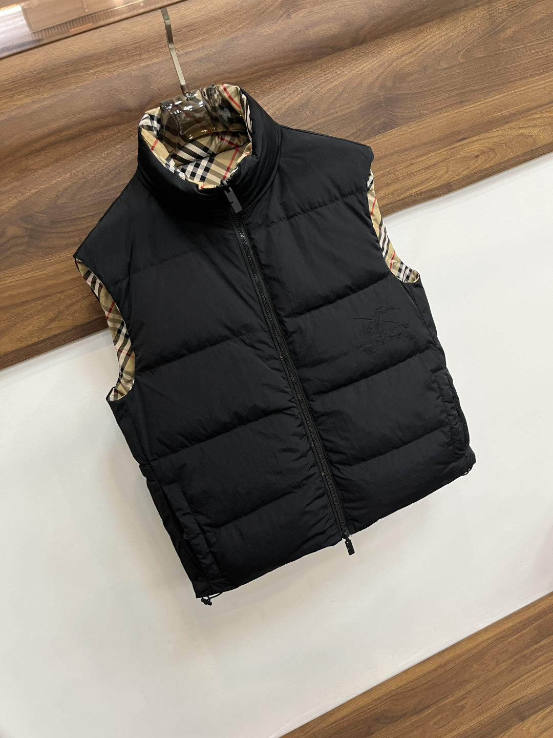 Burberry Male Down Jacket Cotton Slim Fit M-l-xl