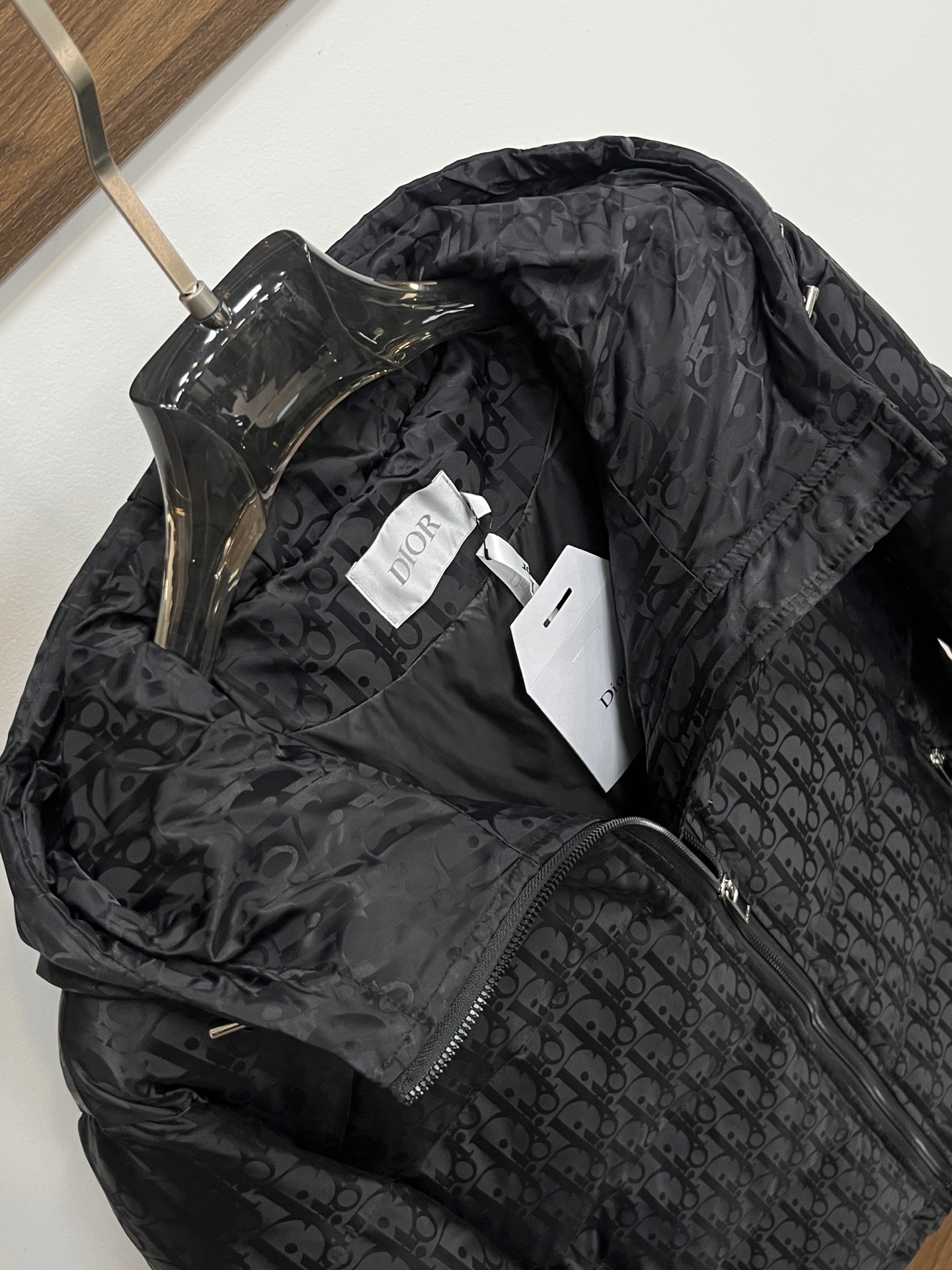Dior Male Down Jacket White Duck Down Hooded M-xxxl