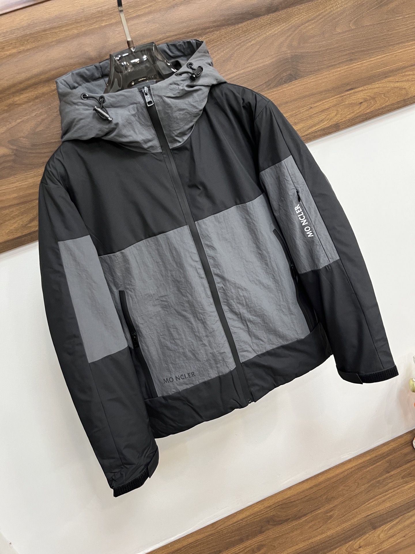 Moncler Male Down Jacket White Duck Down Hooded M-l-xxxl