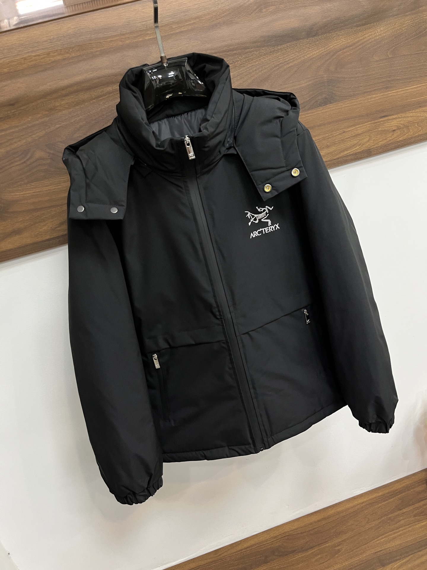 Arcteryx Male Down Jacket White Duck Down Hooded M-xxxl