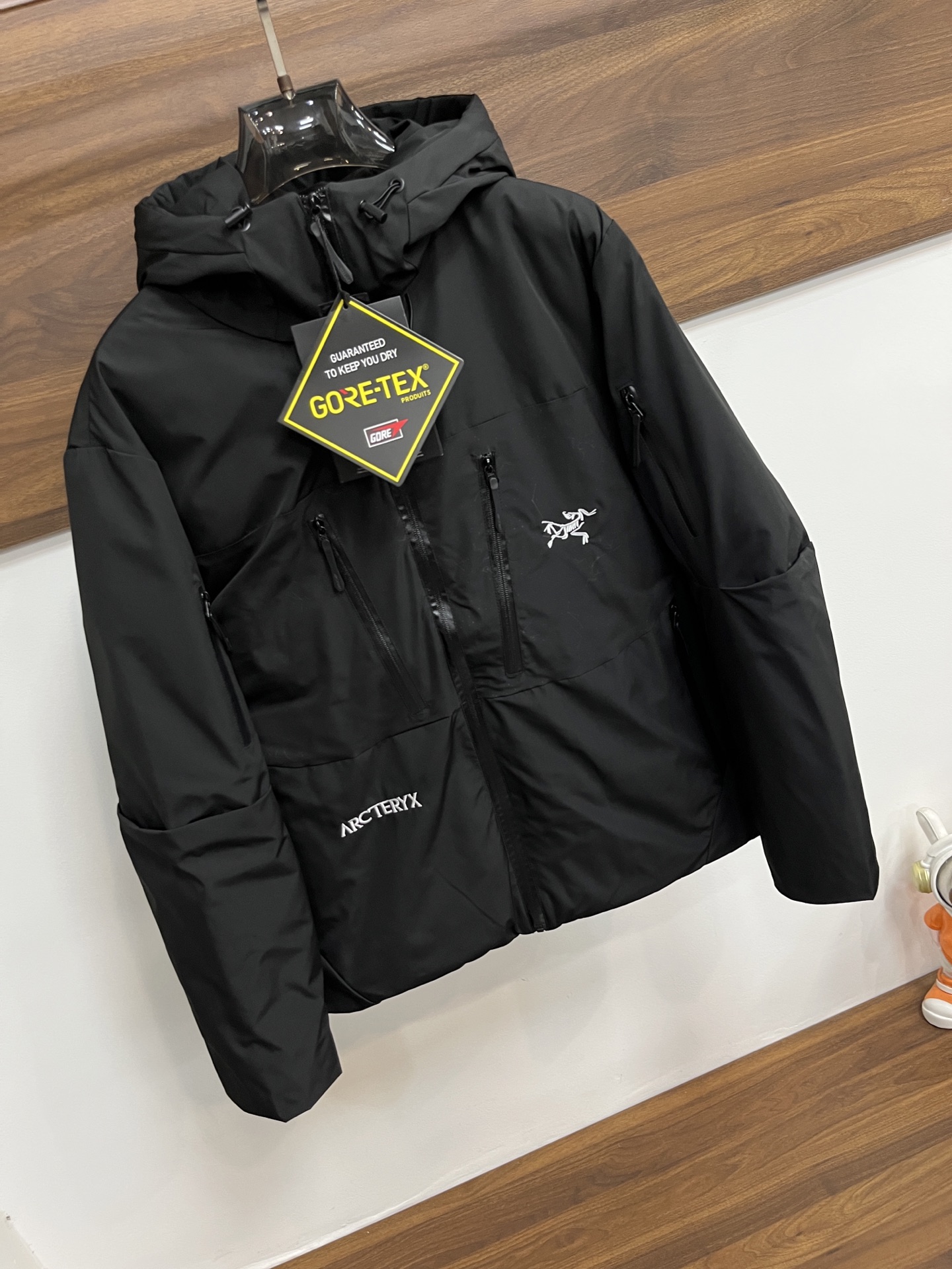 Arcteryx Male Down Jacket White Duck Down Hooded M-xxxl