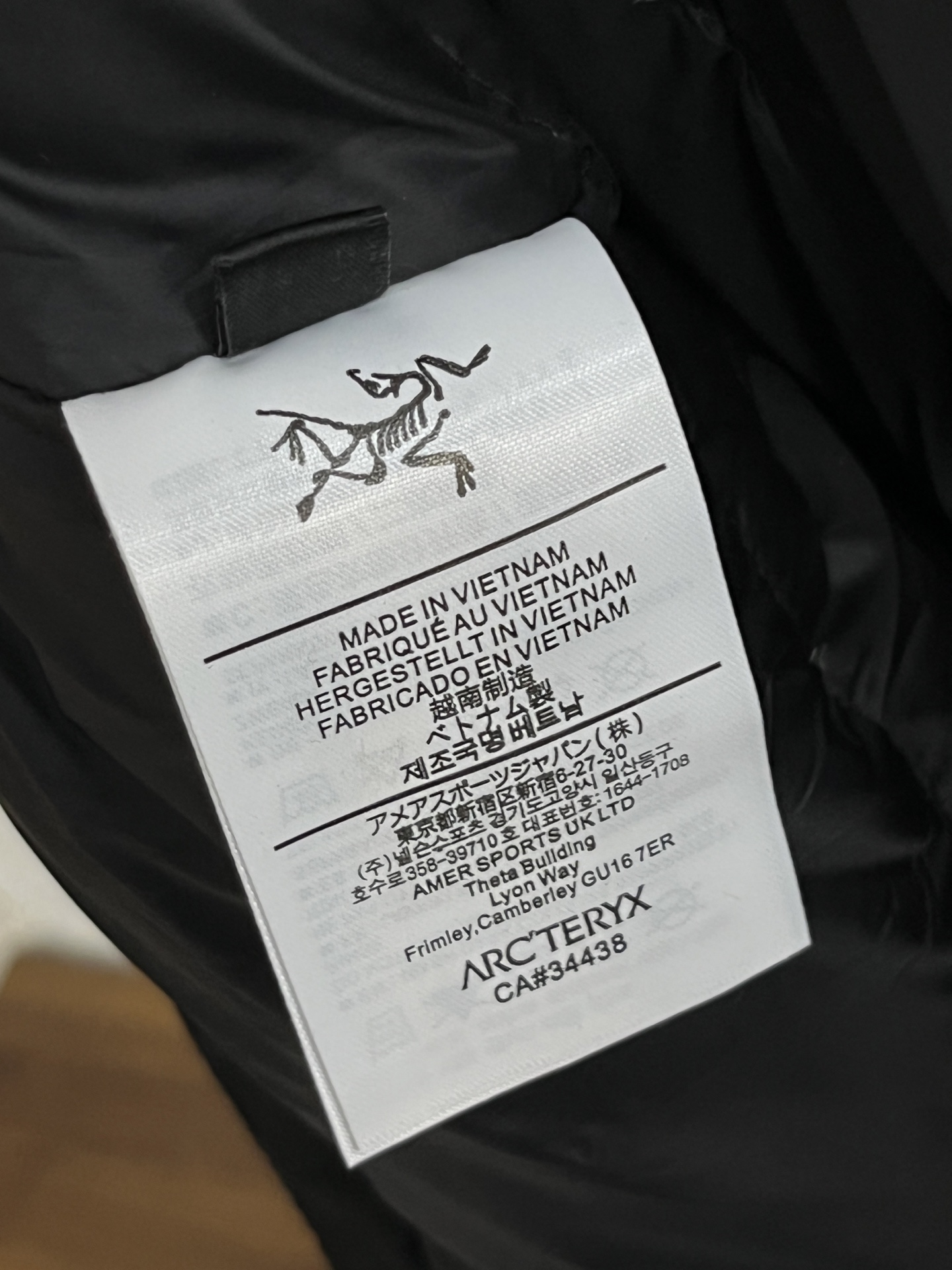 Arcteryx Male Down Jacket White Duck Down Hooded M-xxxl
