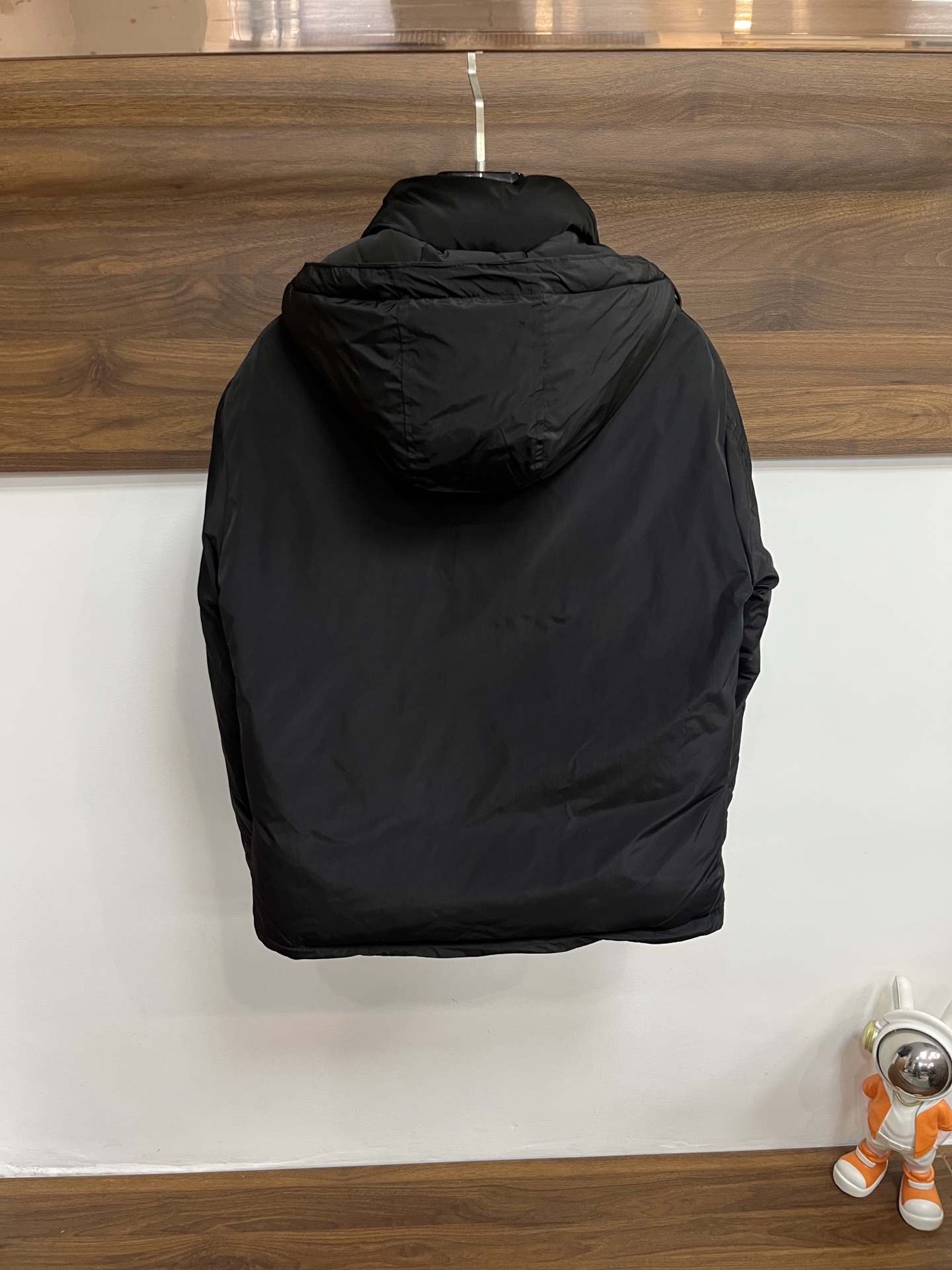 Prada Male Down Jacket White Duck Down Hooded M-xxxl
