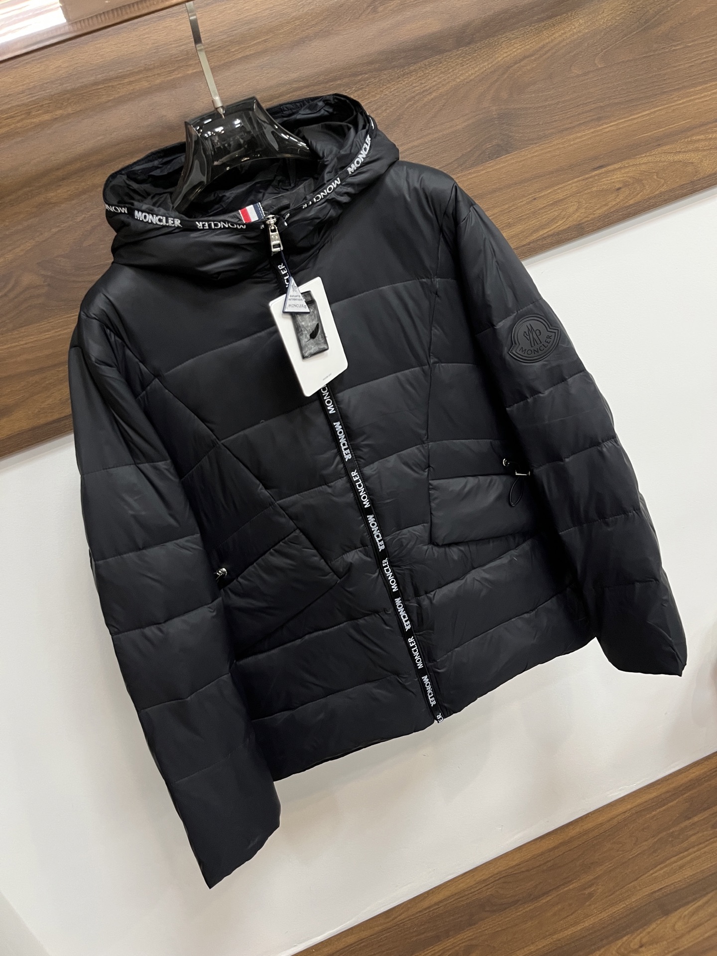 Moncler Male Down Jacket White Duck Down Hooded M-l-xxxl