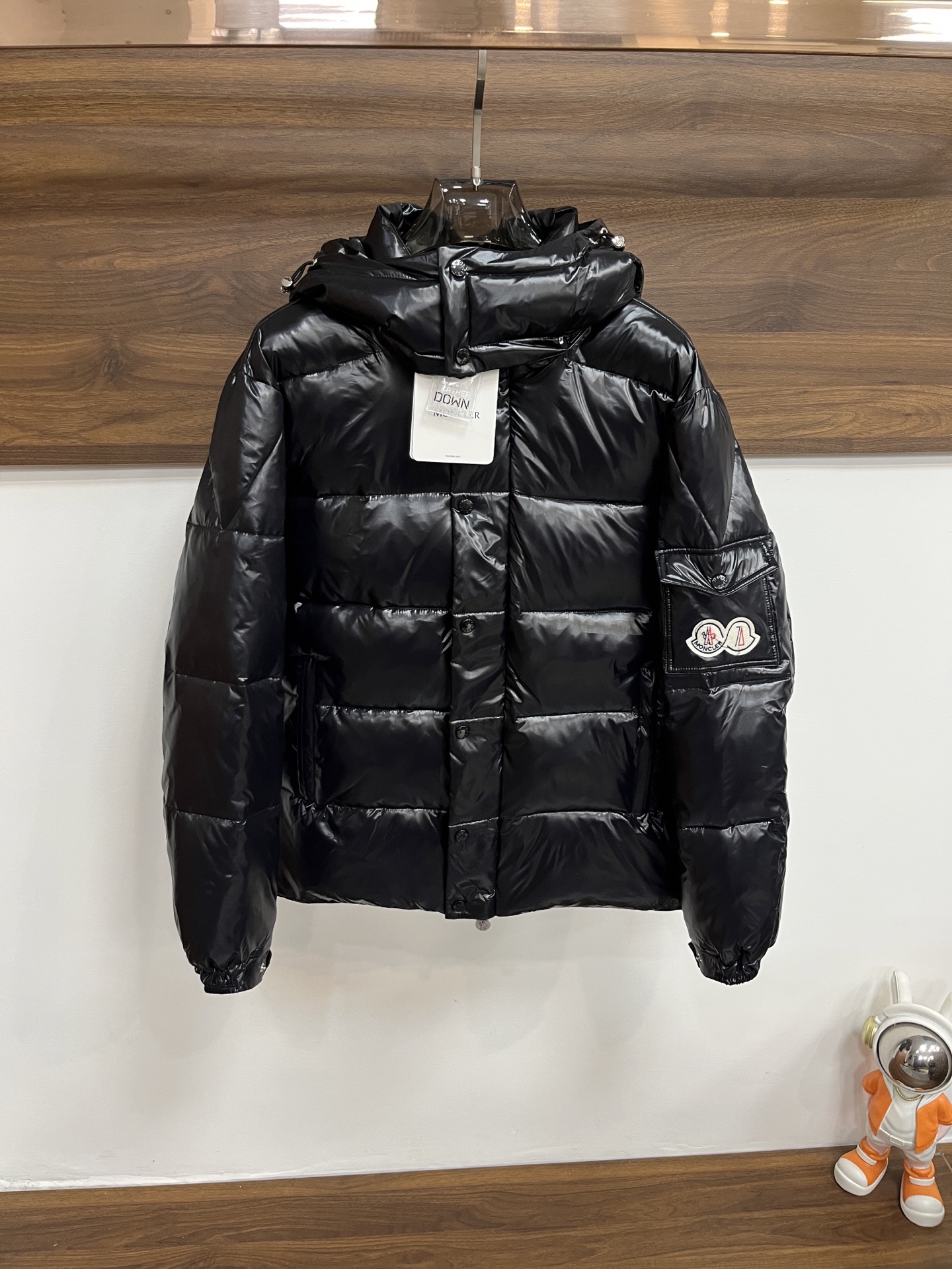 Moncler Male Down Jacket White Duck Down Hooded M-l-xxxl