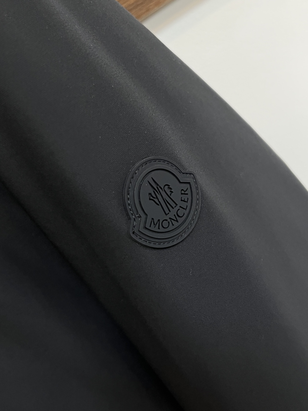 Moncler Male Down Jacket Goose Down Black Slim Fit M-l-xl