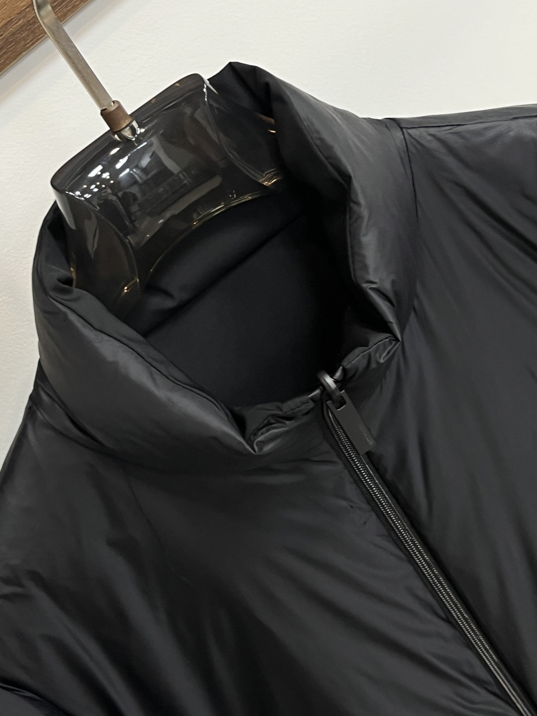Moncler Male Down Jacket Goose Down Black Slim Fit M-l-xl