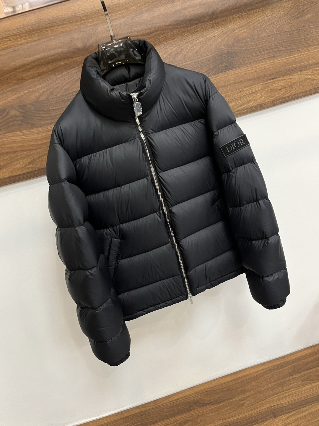 Dior Male Down Jacket Goose Down Black Slim Fit M-l-xl