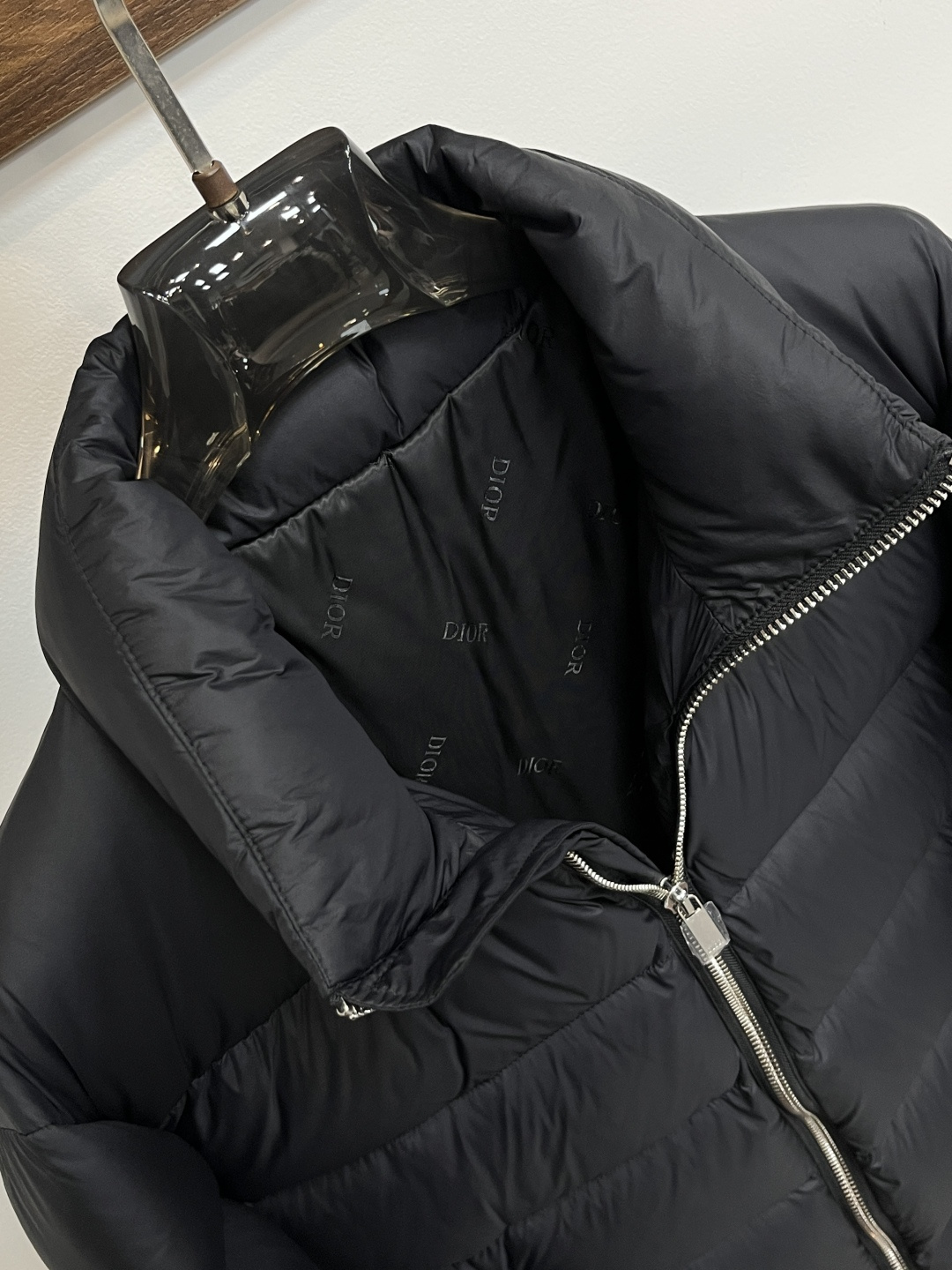 Dior Male Down Jacket Goose Down Black Slim Fit M-l-xl