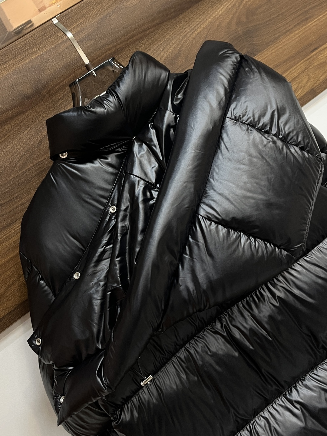 Moncler Male Down Jacket Goose Down Black Hooded M-l-xl