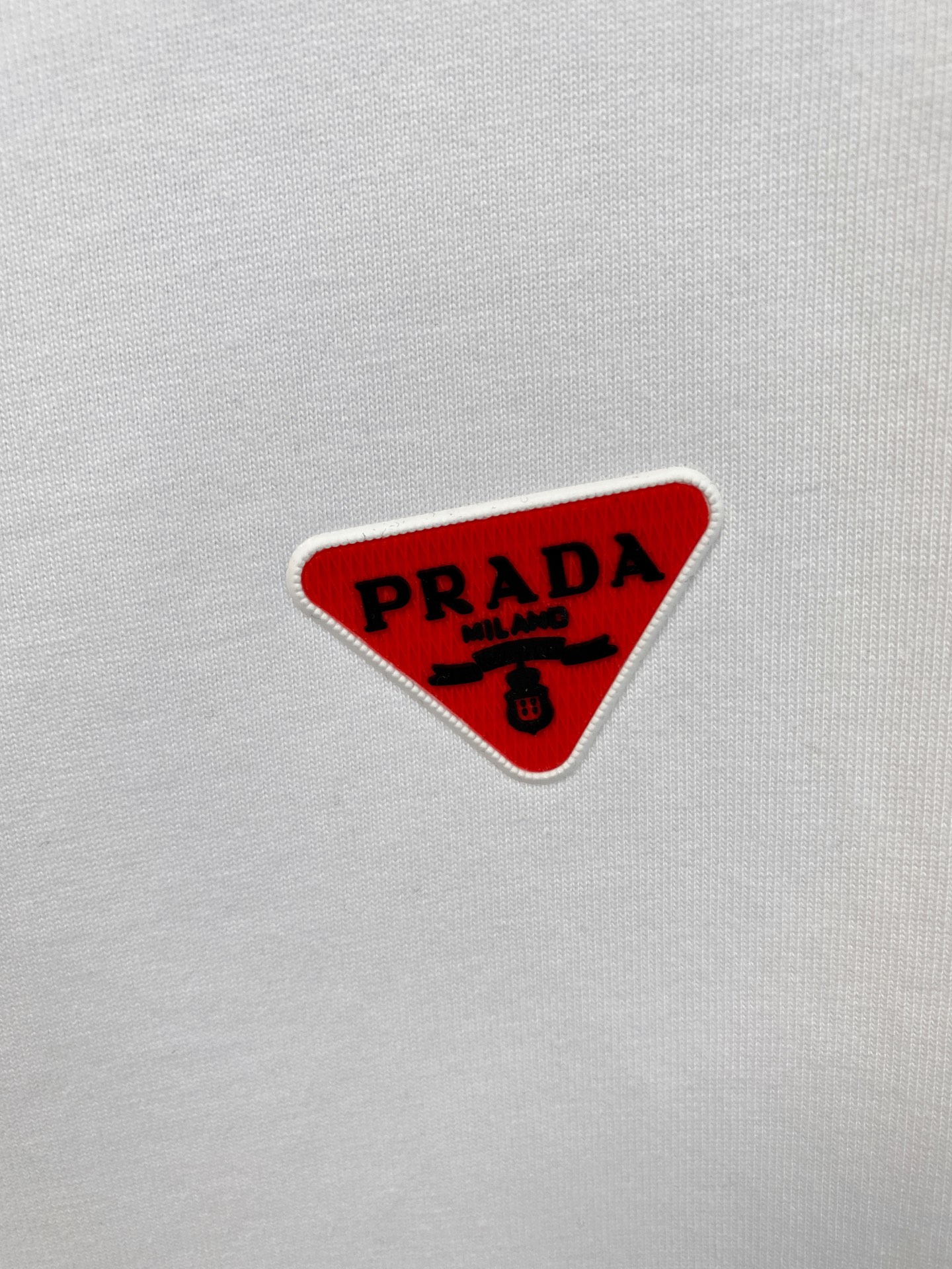 Prada Male Basic Clothing Cotton Loose Fit S-xl