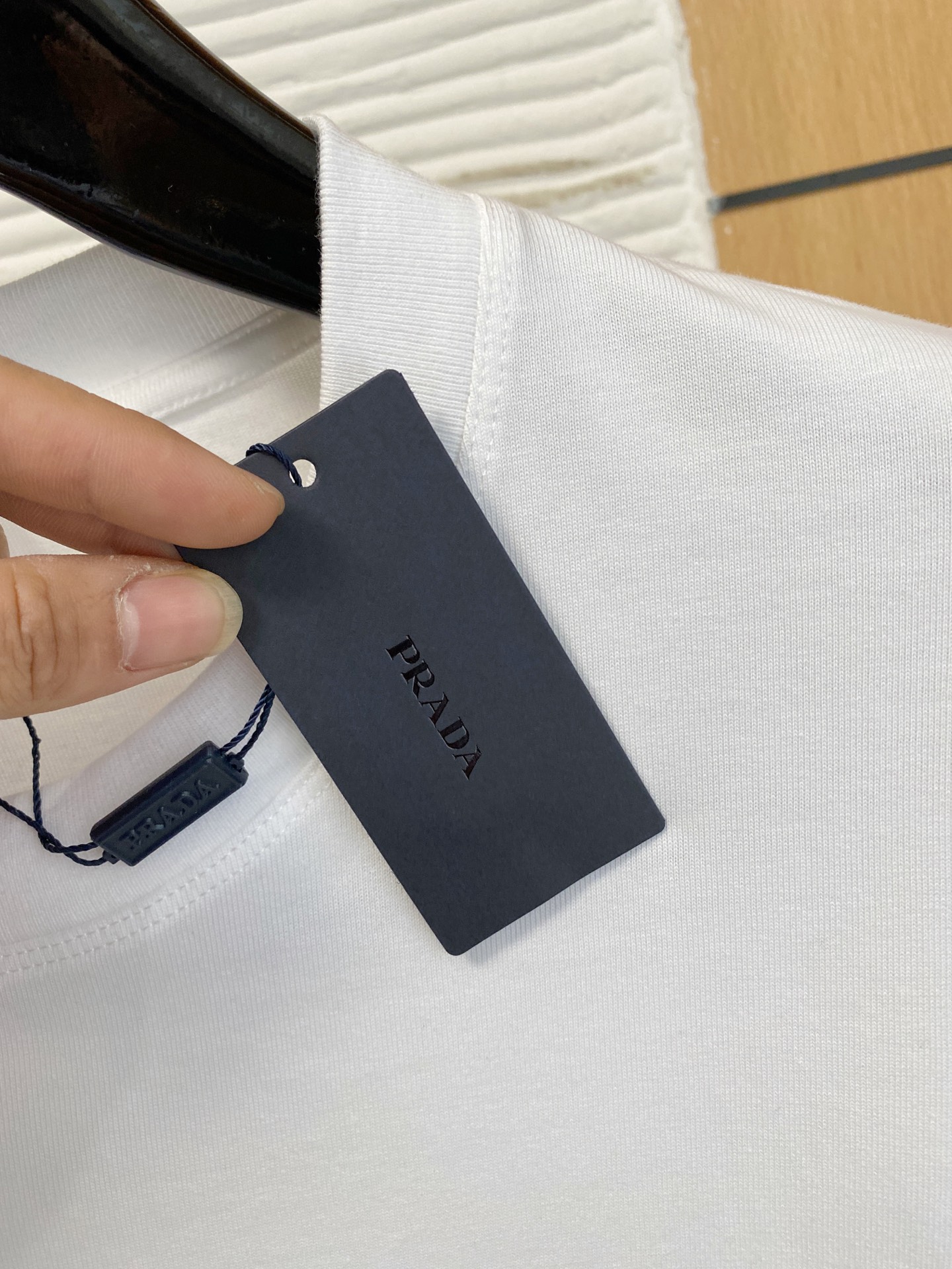 Prada Male Basic Clothing Cotton Loose Fit S-xl