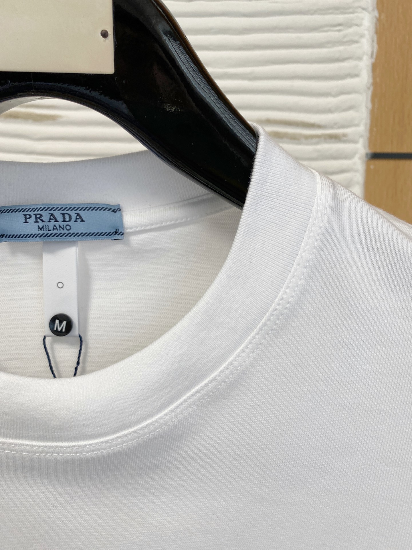 Prada Male Basic Clothing Cotton Loose Fit S-xl