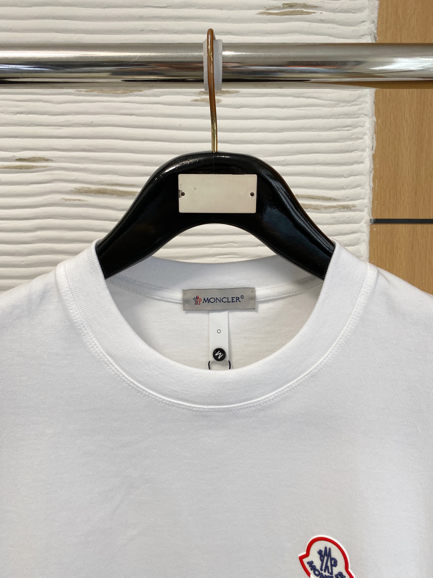 Moncler Male Basic Clothing Cotton Loose Fit S-m-l-xl
