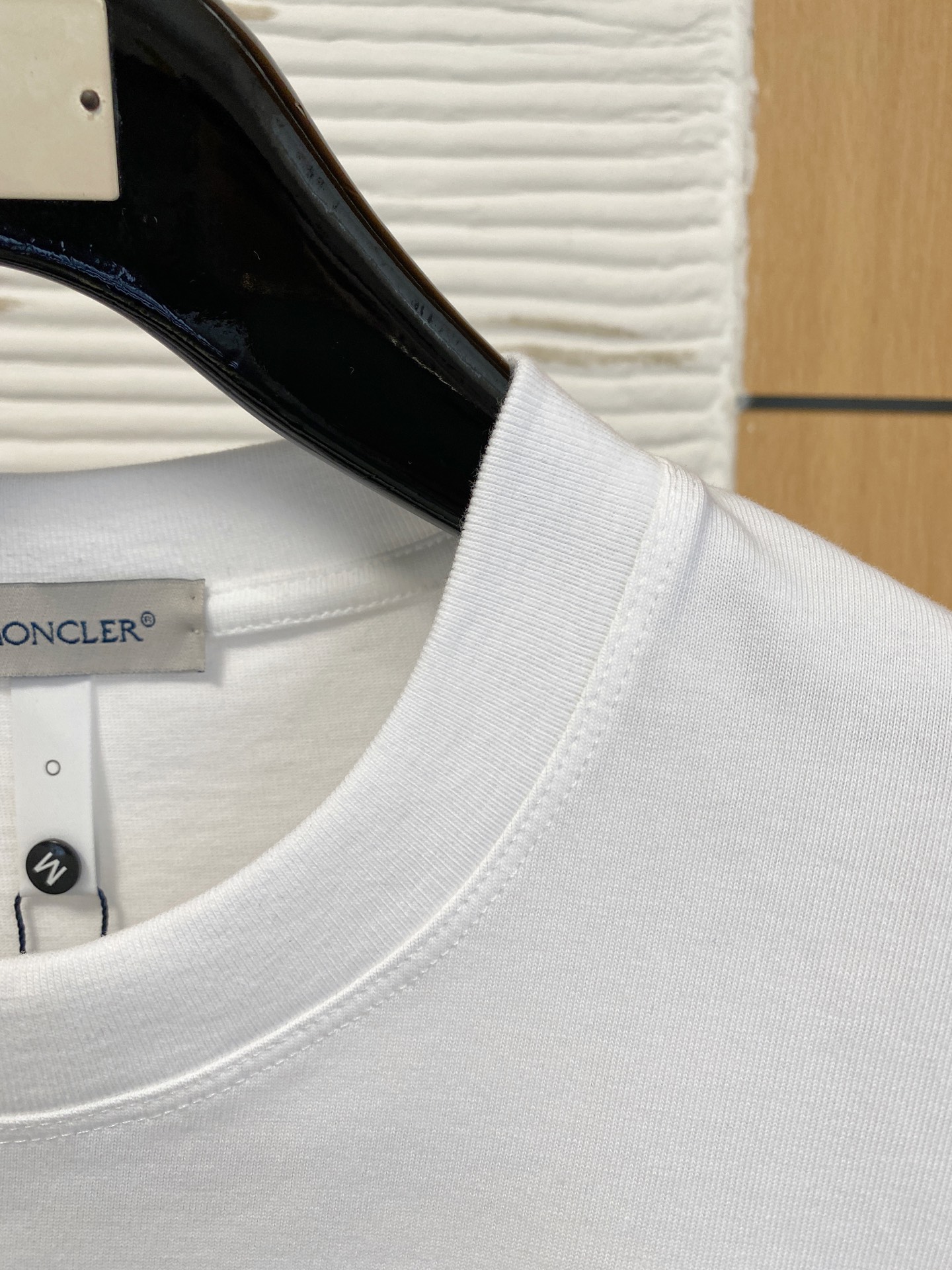 Moncler Male Basic Clothing Cotton Loose Fit S-m-l-xl