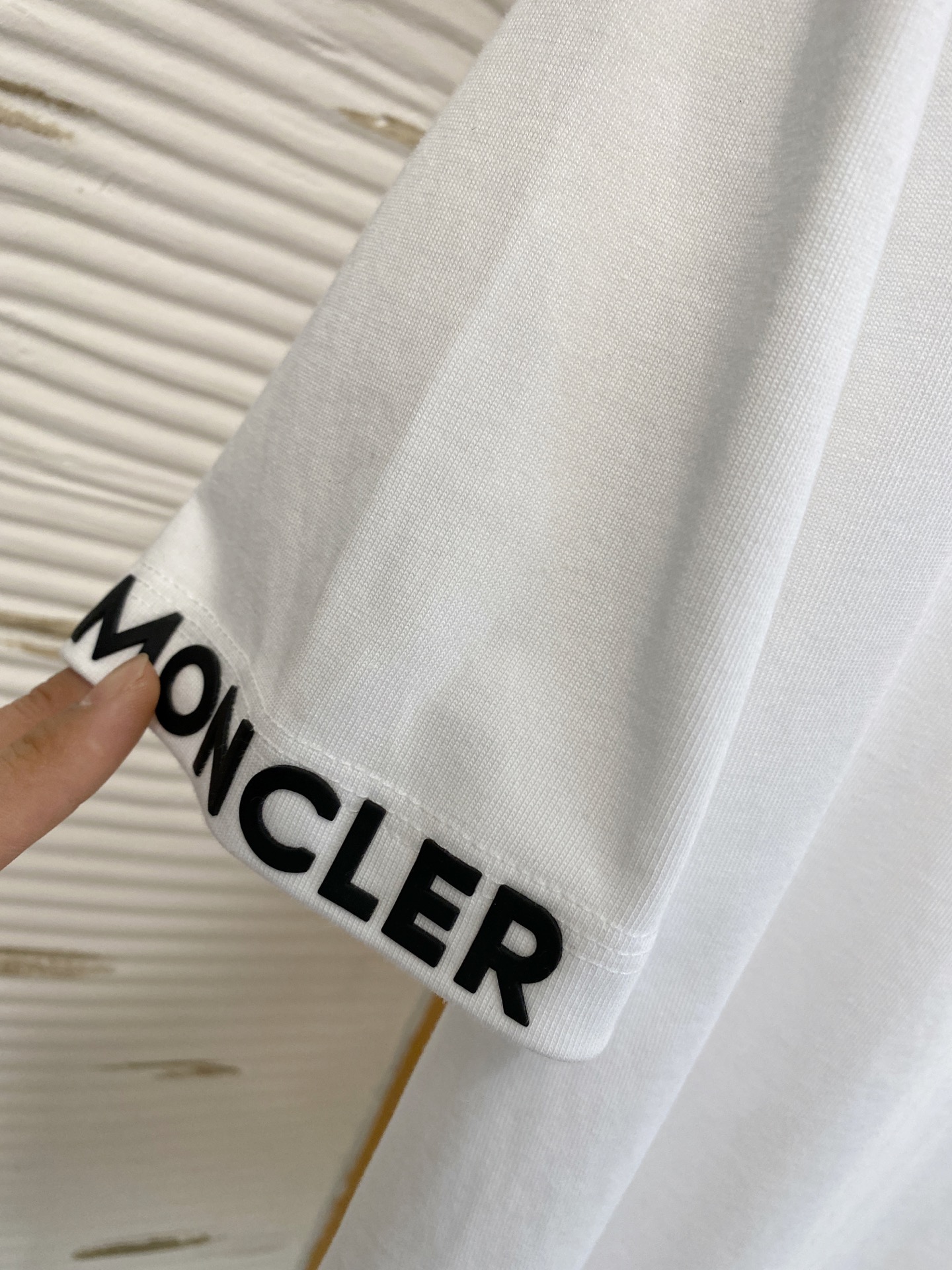 Moncler Male Basic Clothing Cotton Loose Fit S-m-l-xl