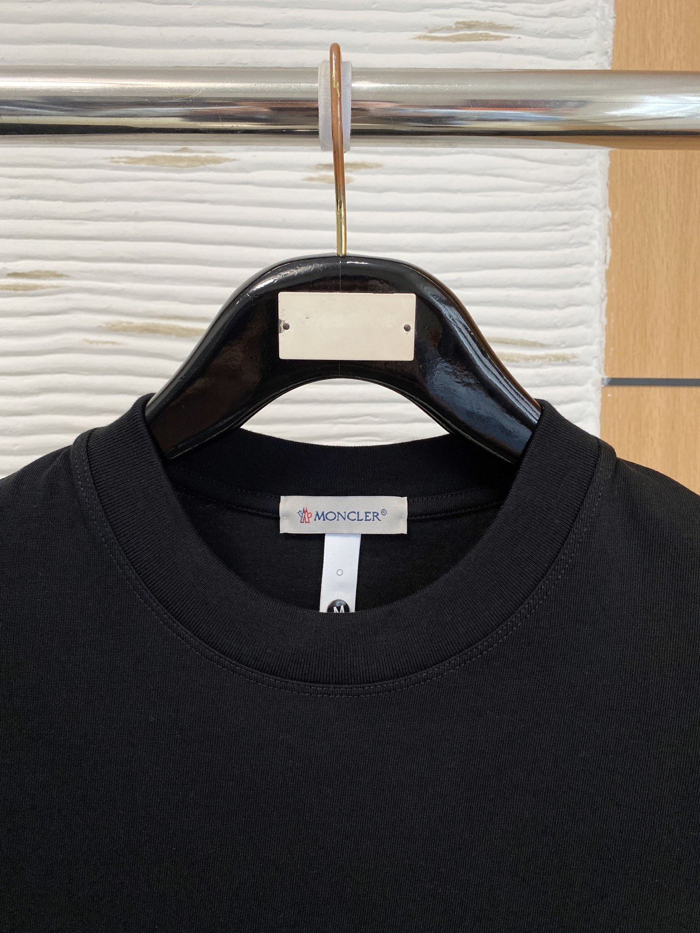 Moncler Male Basic Clothing Cotton Loose Fit S-m-l-xl