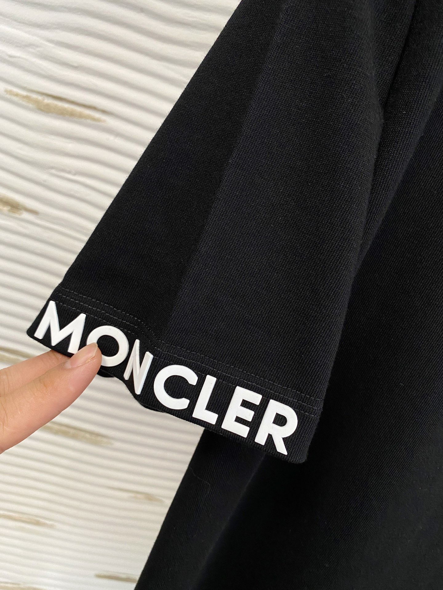 Moncler Male Basic Clothing Cotton Loose Fit S-m-l-xl