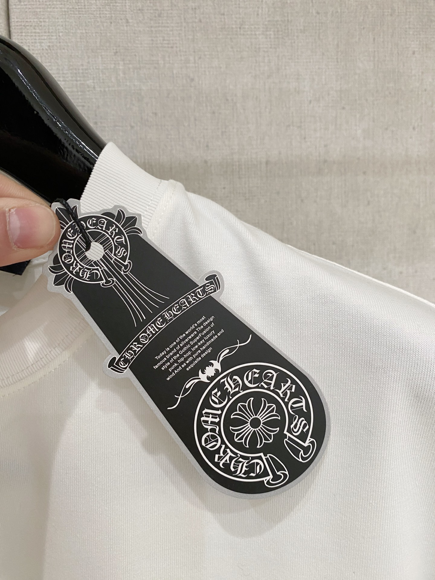 Chrome Hearts Basic Clothing Cotton White Loose Fit M-l-xl
