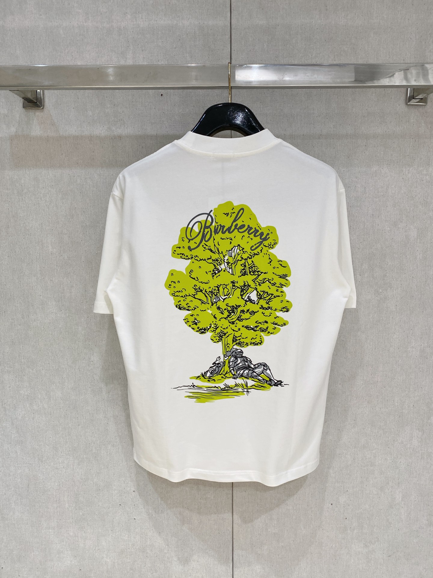 Burberry Basic Clothing Cotton White Loose Fit M-l-xl