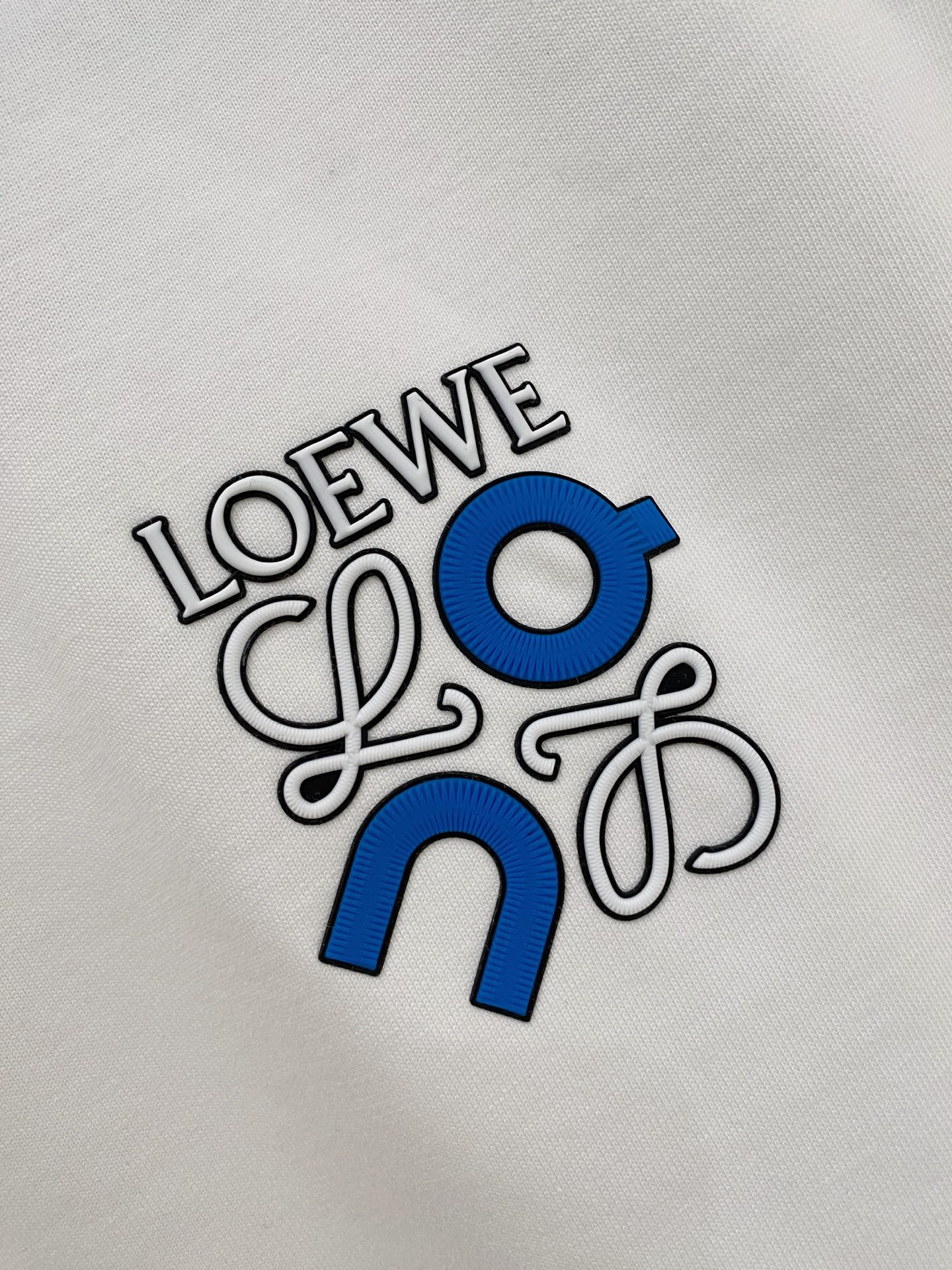 Loewe Basic Clothing Cotton White Loose Fit M-l-xl