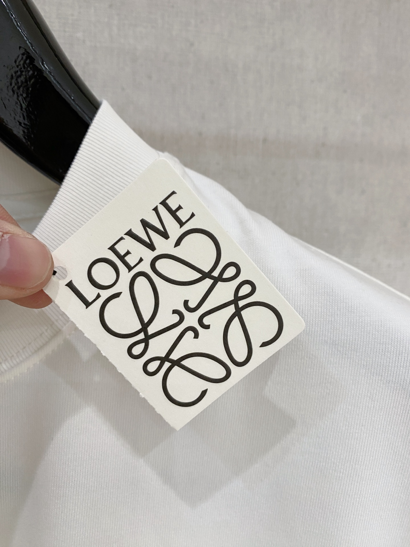 Loewe Basic Clothing Cotton White Loose Fit M-l-xl