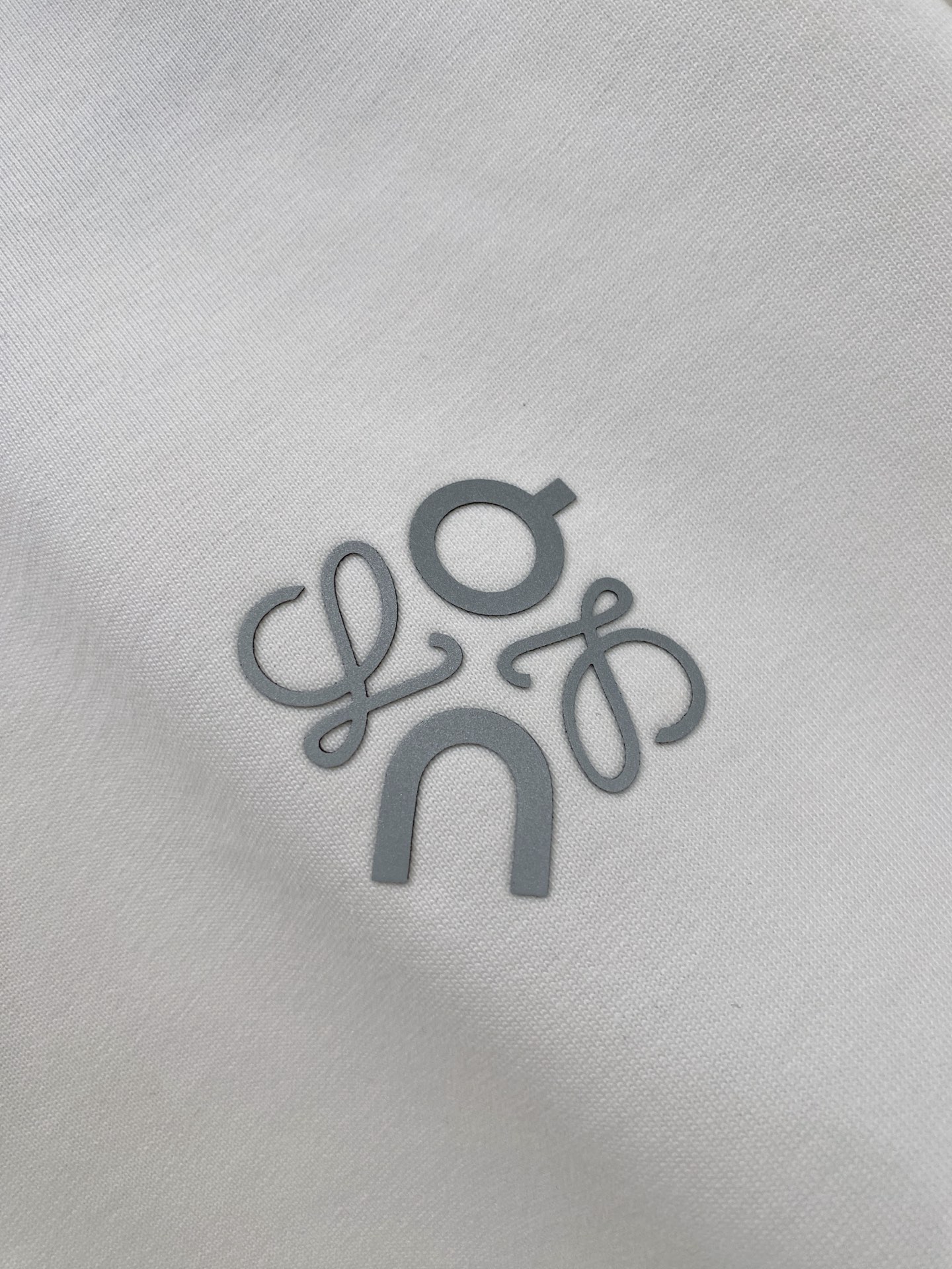 Loewe Basic Clothing Cotton White Loose Fit M-l-xl