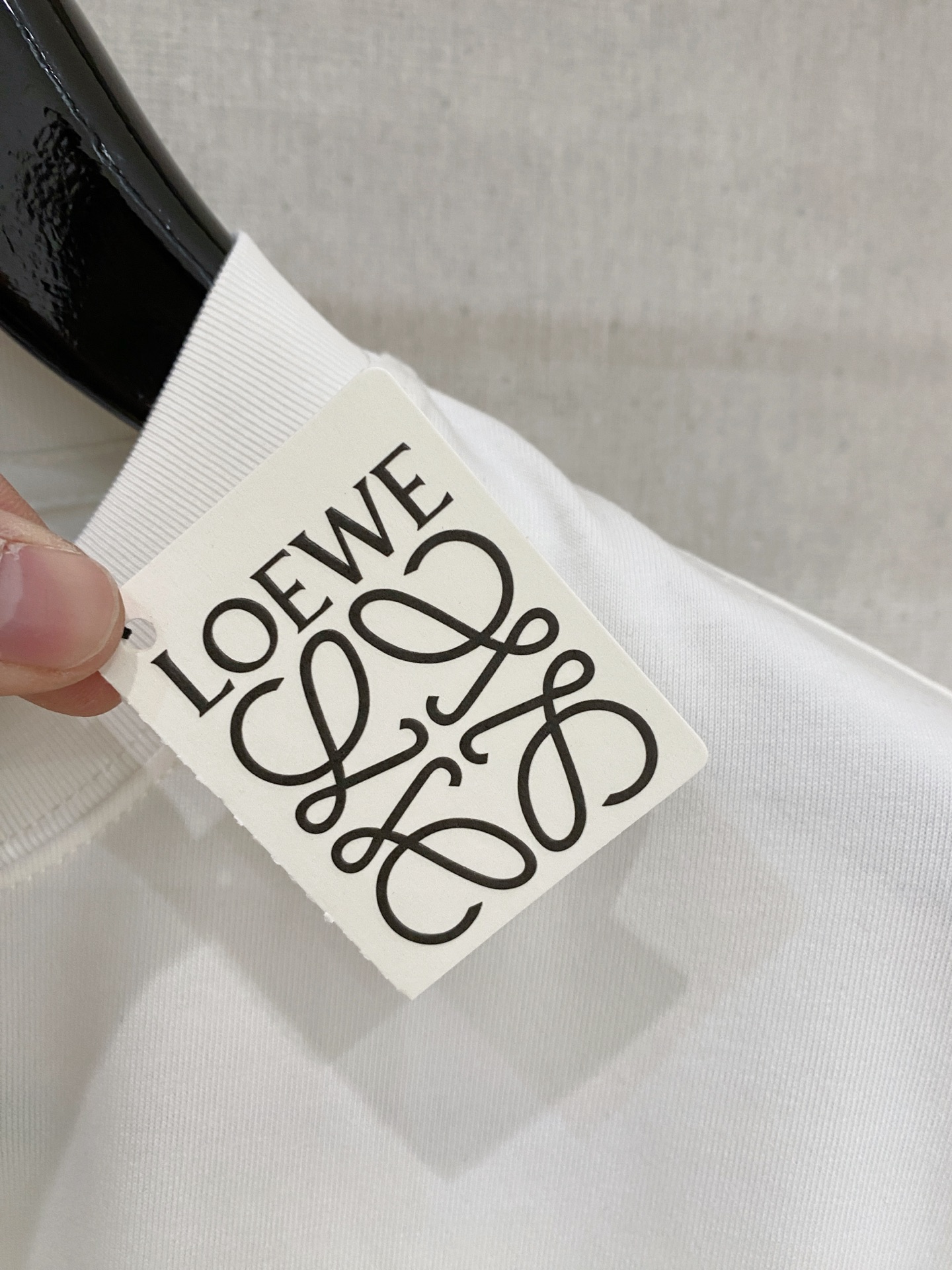 Loewe Basic Clothing Cotton White Loose Fit M-l-xl