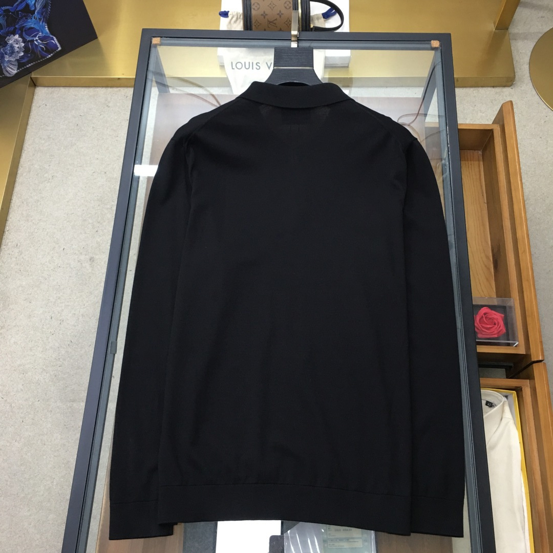 Kiton Basic Clothing Wool Black M-l-xl