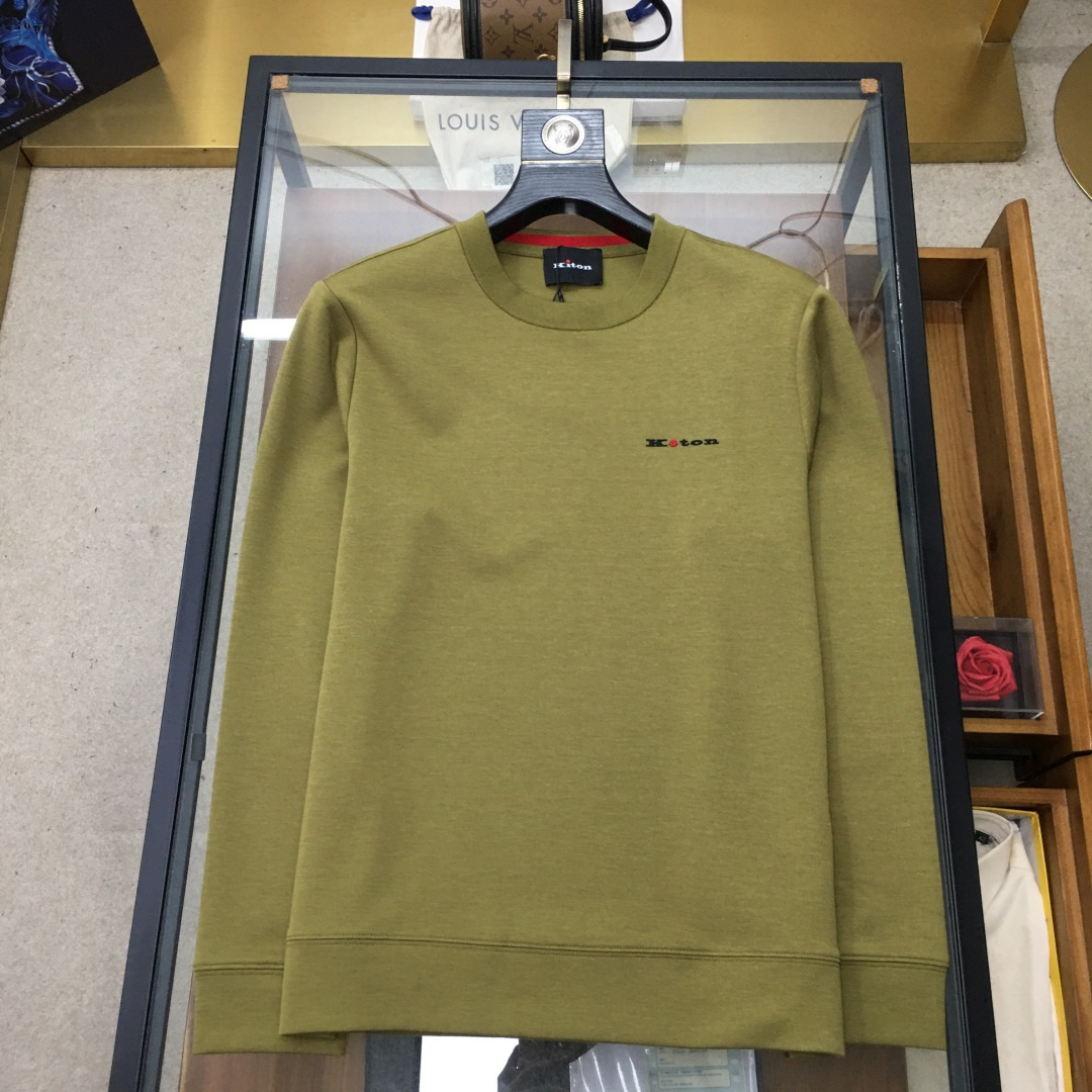 Kiton Male Basic Clothing Cashmere Slim Fit 50