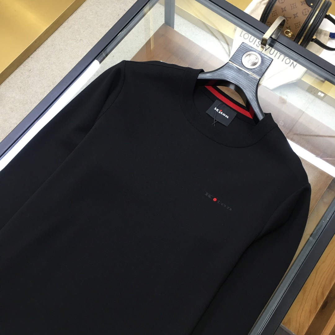 Kiton Male Basic Clothing Cashmere Slim Fit 50