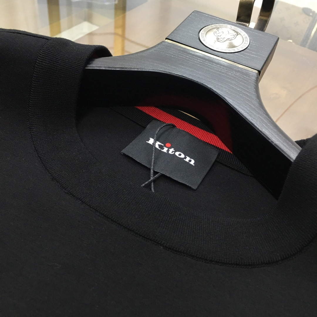 Kiton Male Basic Clothing Cashmere Slim Fit 50