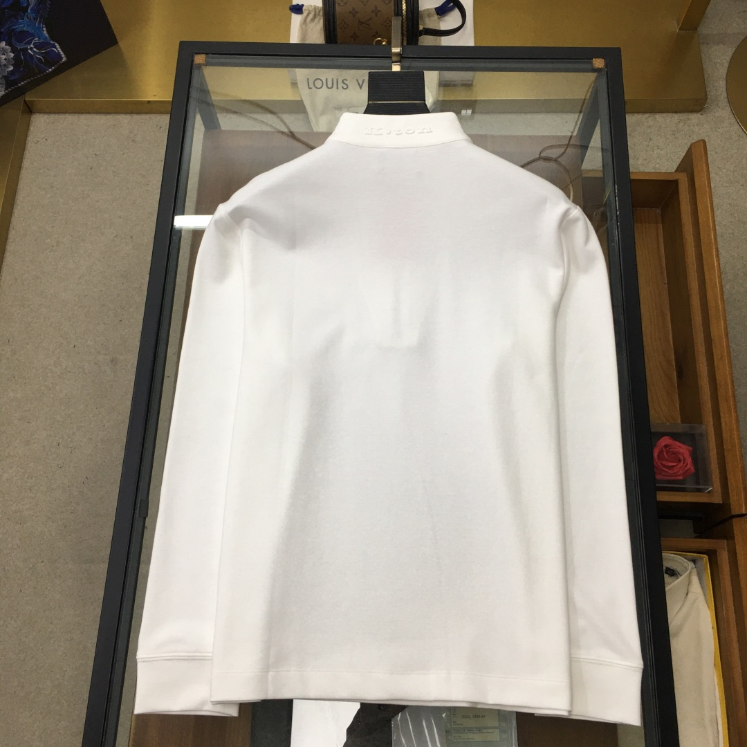 Kiton Basic Clothing Cashmere Red Slim Fit 50