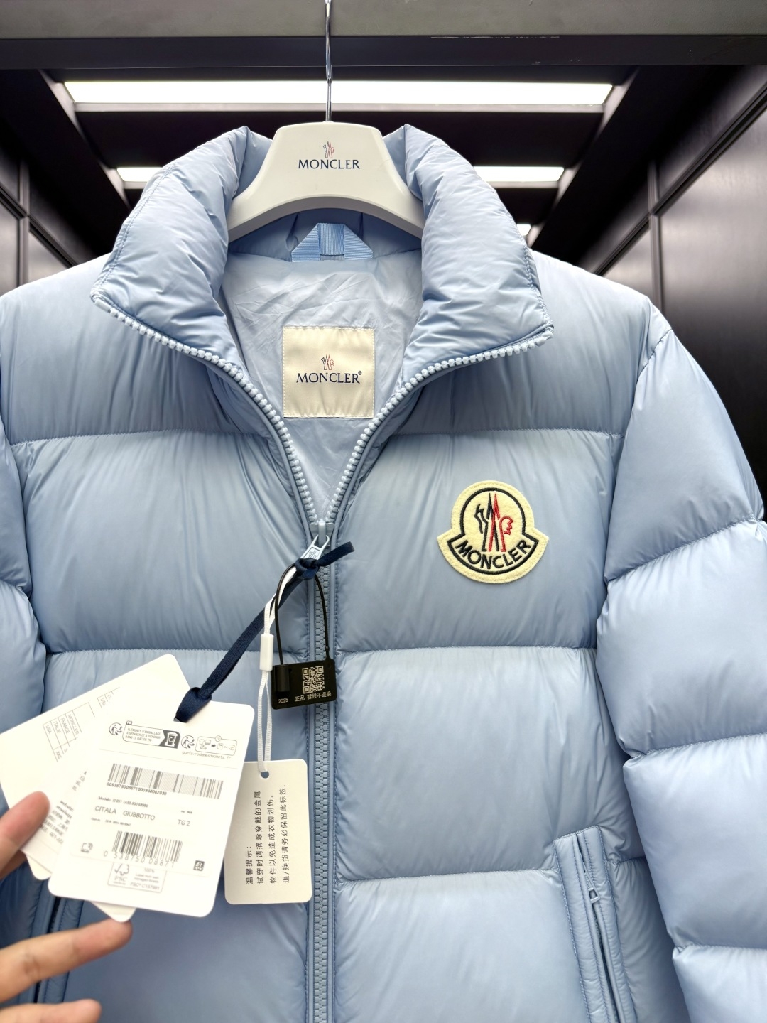 Moncler Male Basic Clothing Goose Down Couple Style S-m-l-xl
