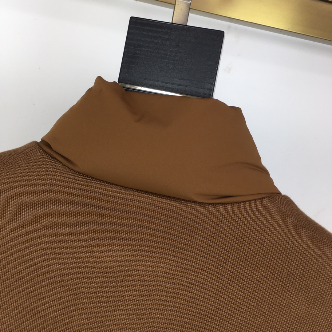 Ermenegildo Zegna Down Jacket Knitted Black M-l-xl