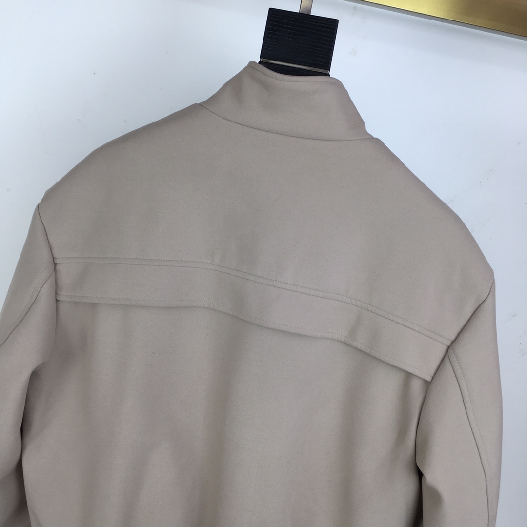 Loro Piana Male Down Jacket Cotton Black Loose Fit M-l-54-48-56-50-52