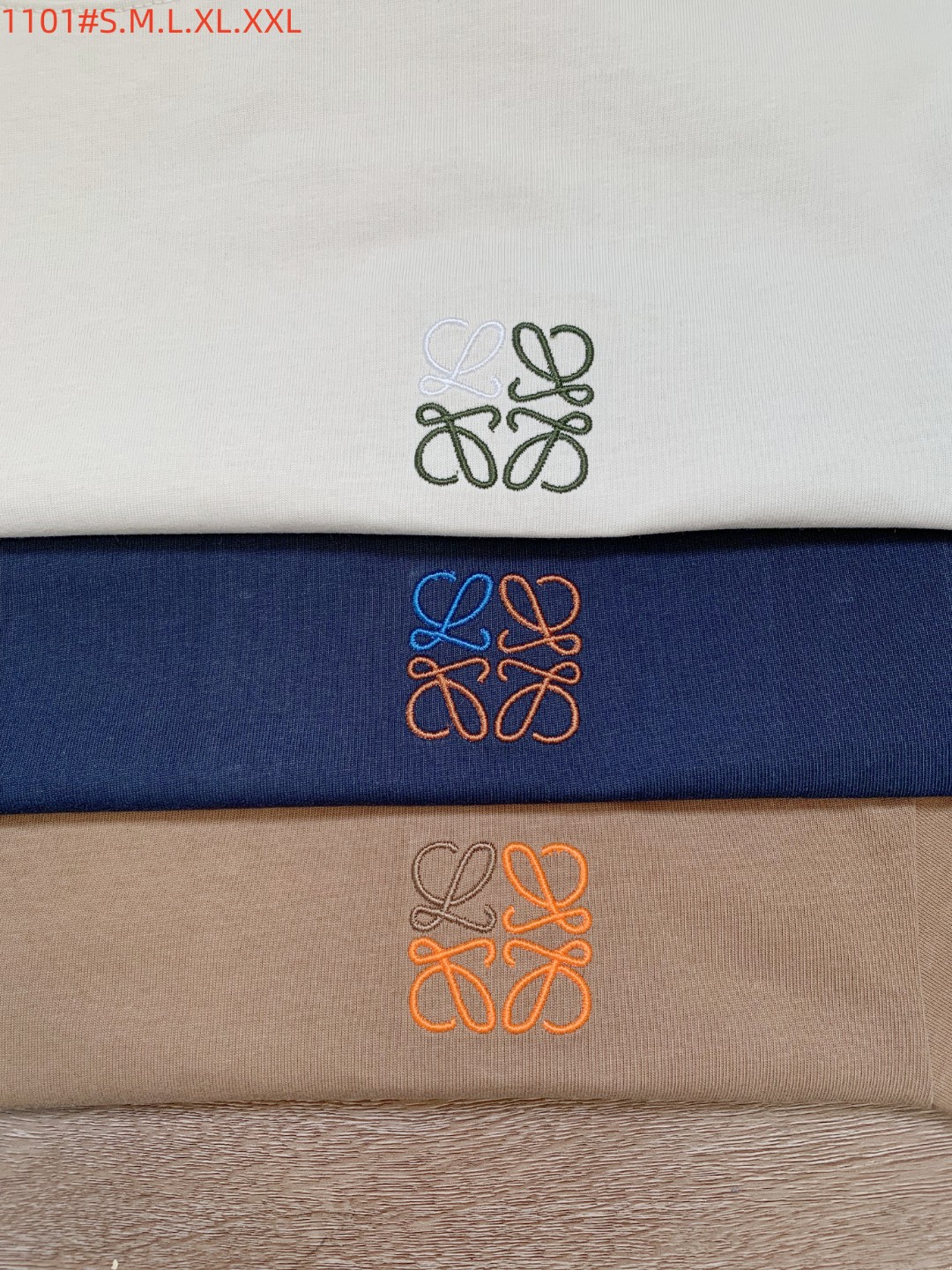 Loewe Basic Clothing Cotton Blue S-m-l-xl-xxl