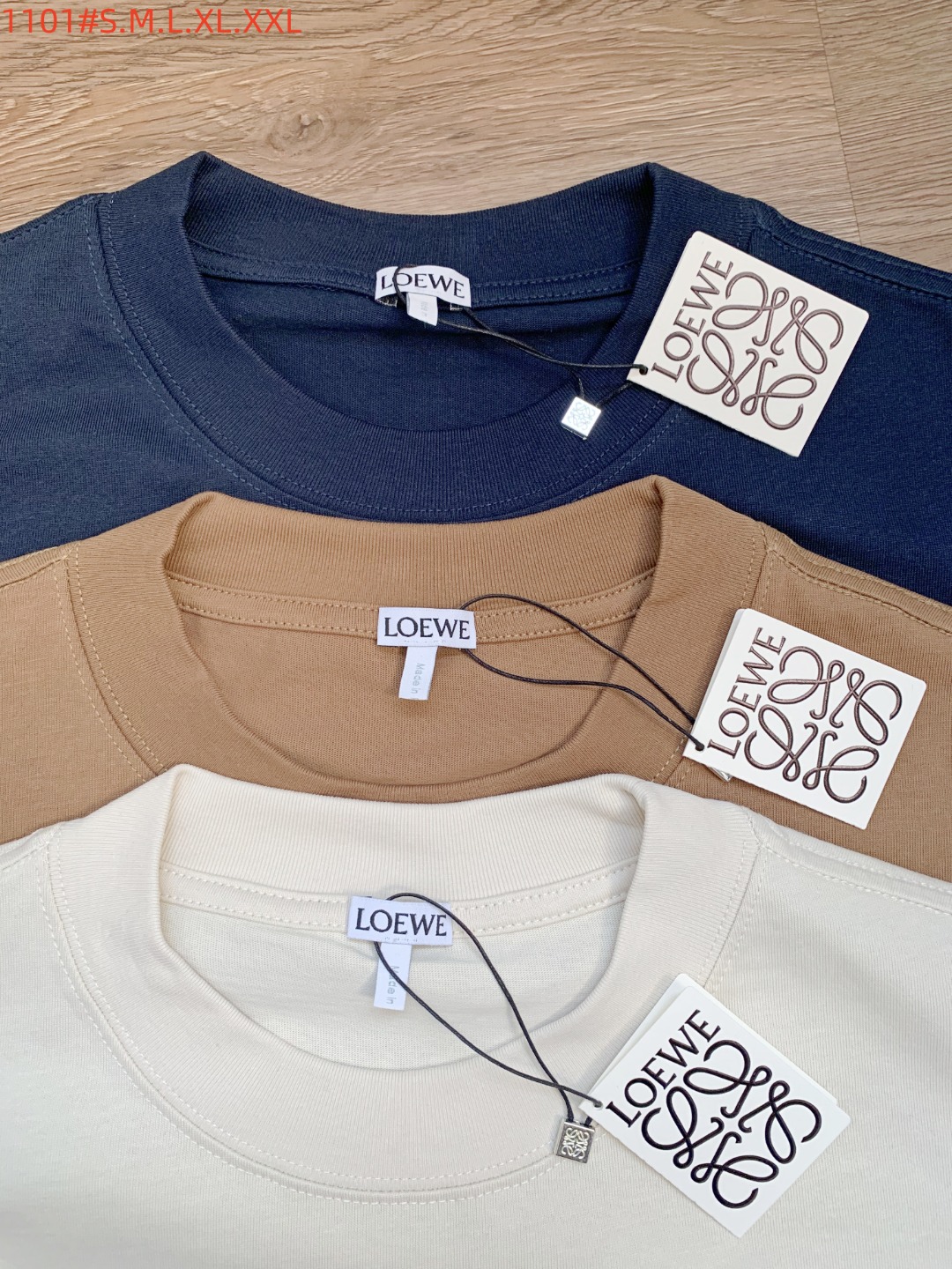 Loewe Basic Clothing Cotton Blue S-m-l-xl-xxl