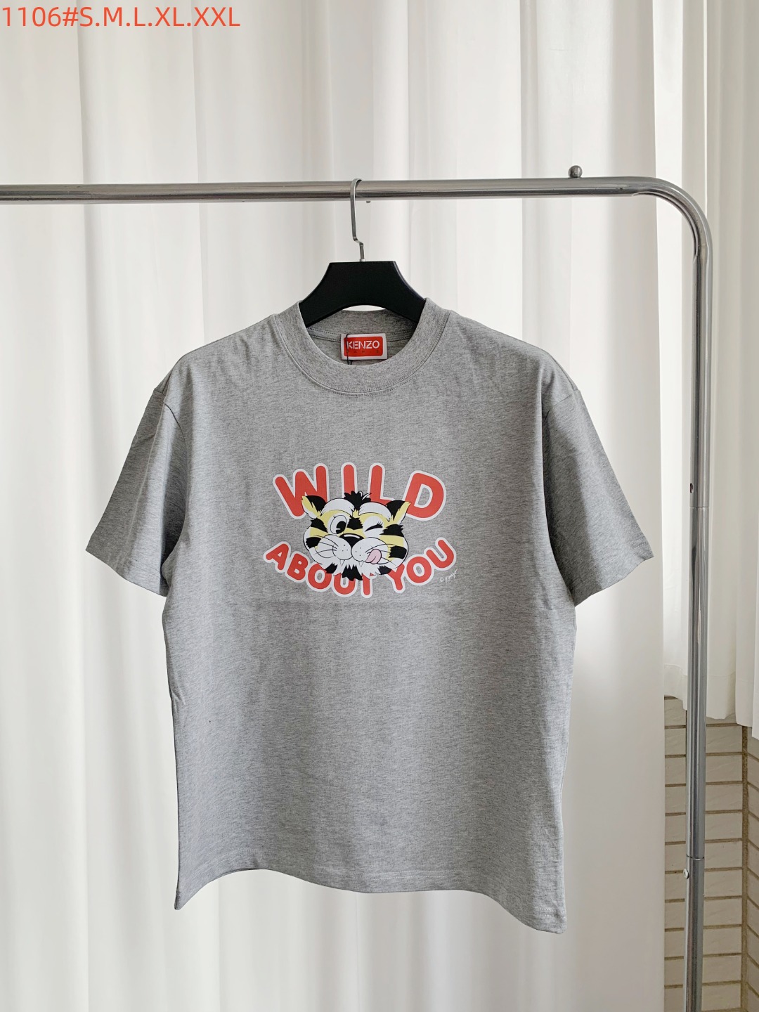Kenzo Basic Clothing Cotton Black Printed S-m-l-xl-xxl